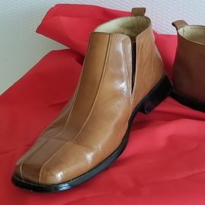 Giorgio V Men's Brown Leather Shoes,